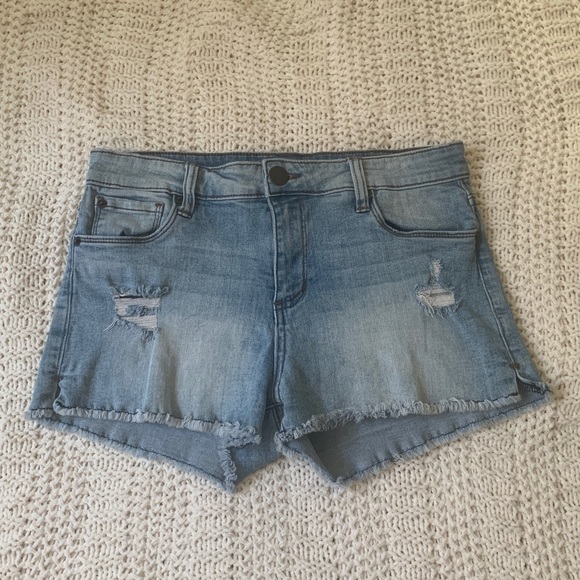STS Blue Pants - STS Blue Aubrey Short denim shorts